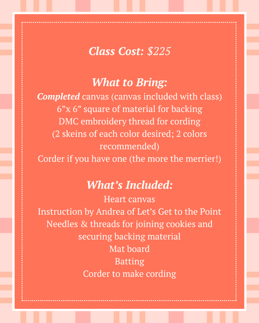 Irregular Shape Finishing Class - February 22