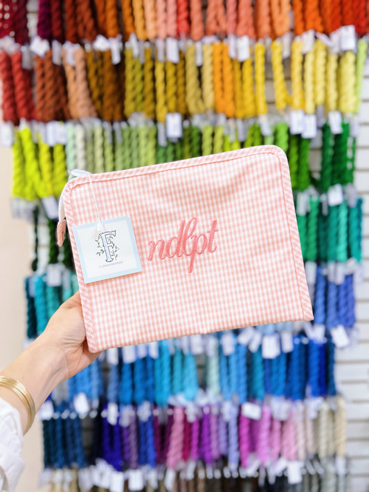 Flourish x TLNS Roadie - Gingham Pink