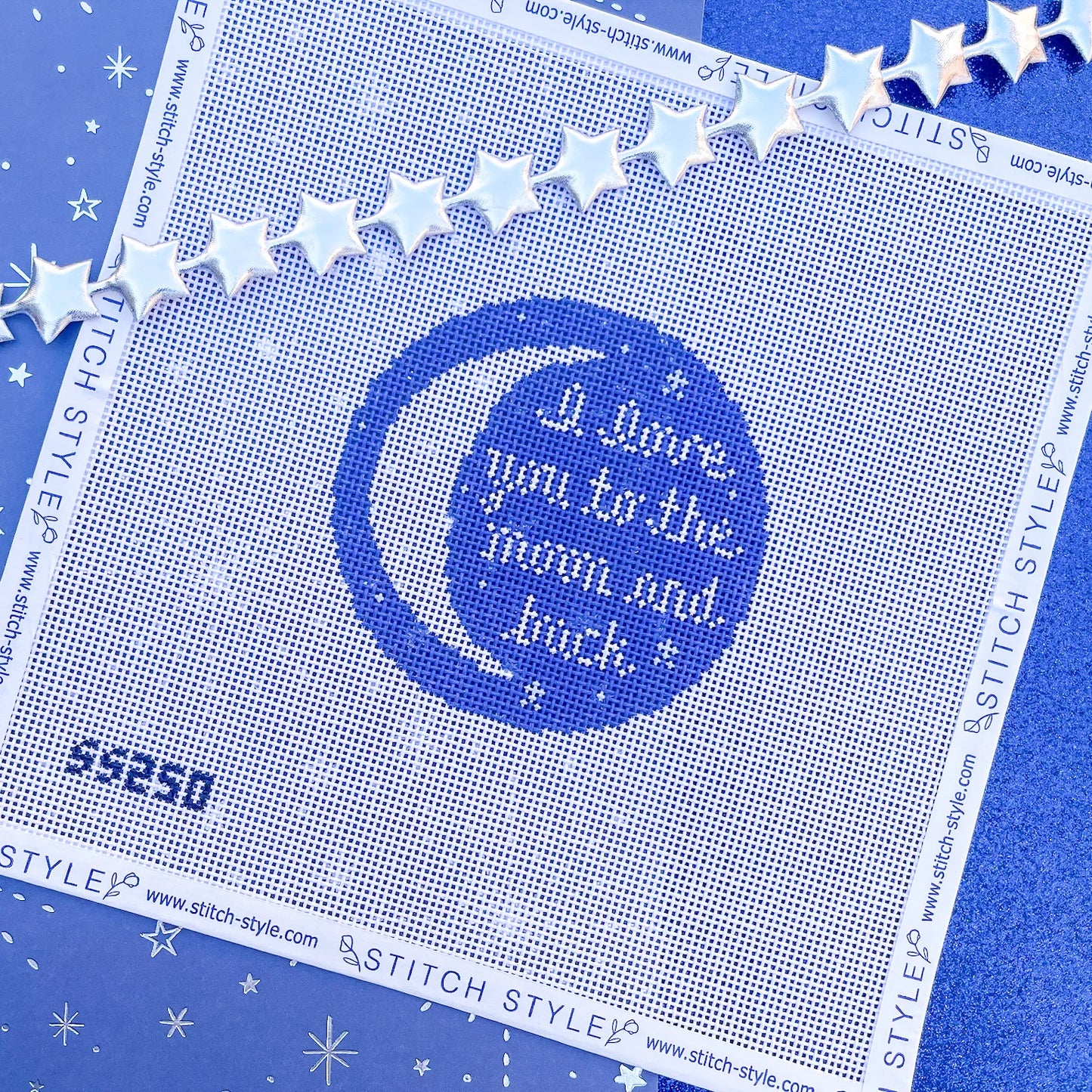 I Love You to the Moon (w/ stitch guide)