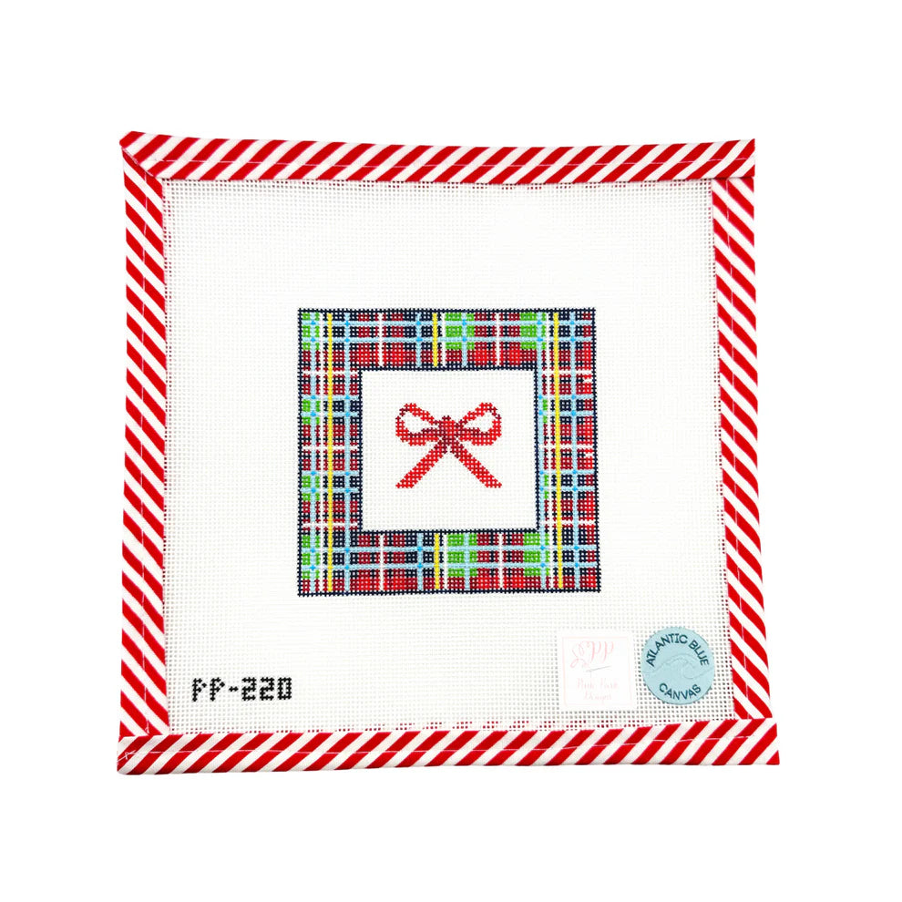 Bow Coaster-Red Holiday