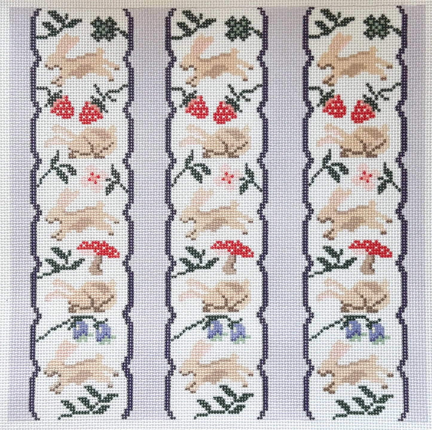 Bunny Garden Pillow