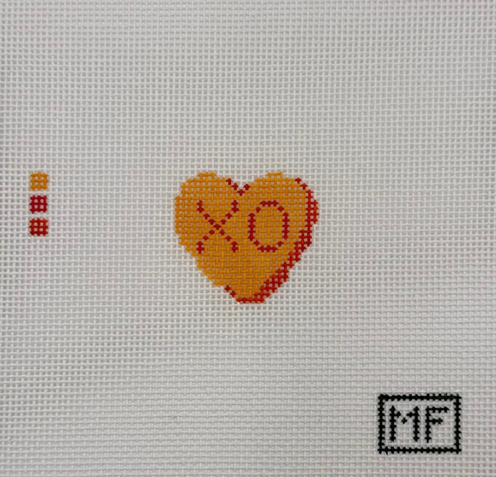Orange Heart Mini