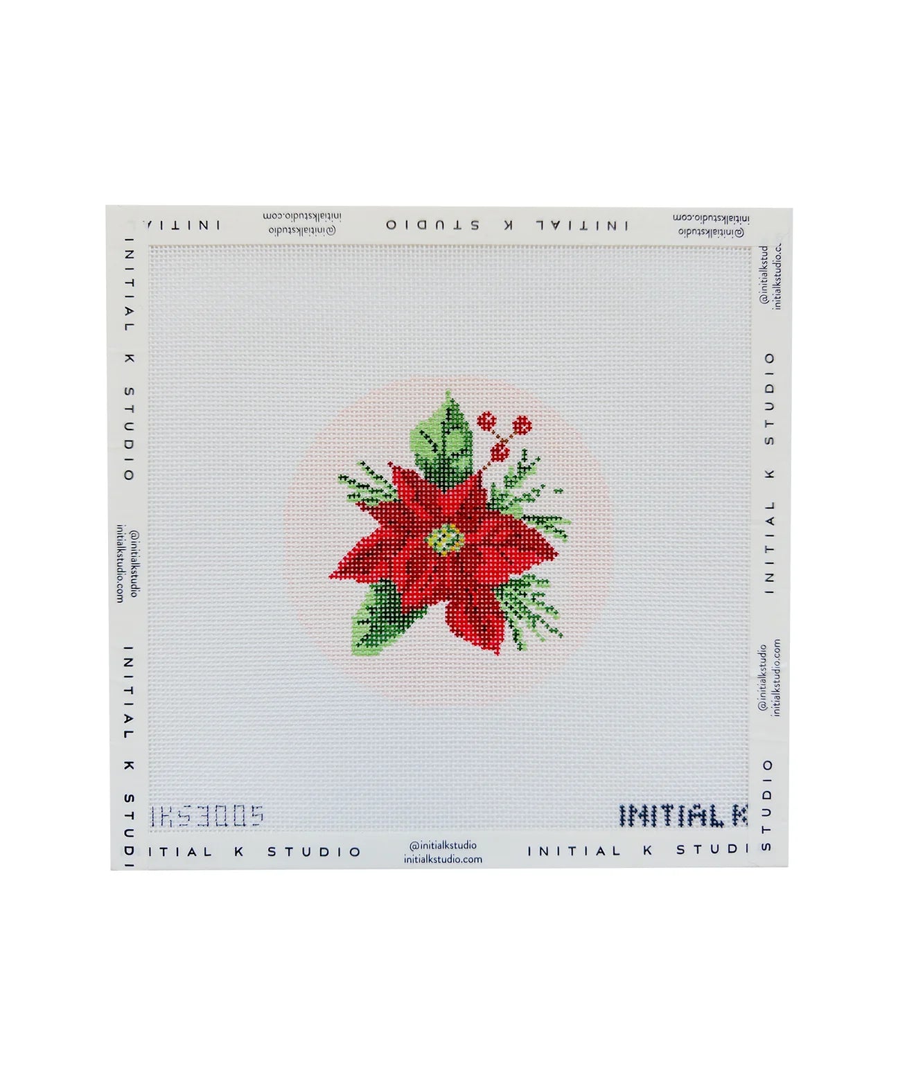 Pink Poinsettia Ornament