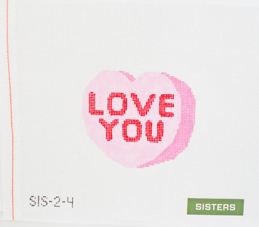 Pink Conversation Hearts