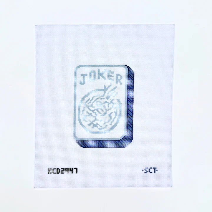 Blue and White Mahjong Joker