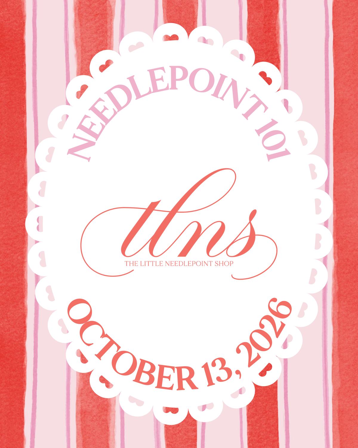 Needlepoint 101 - October 13 at 6PM