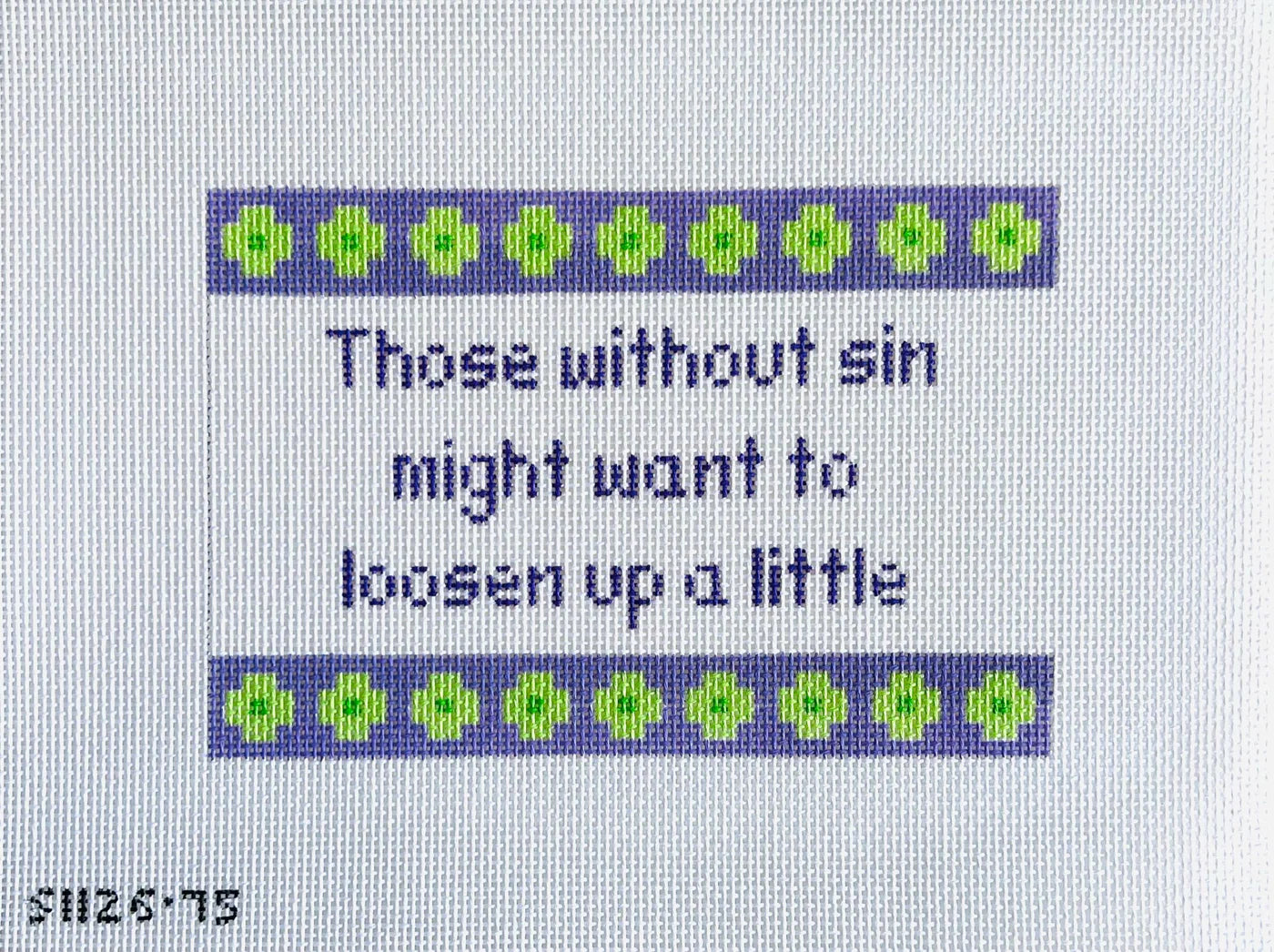 Those Without Sin Might Want to Loosen Up A Little