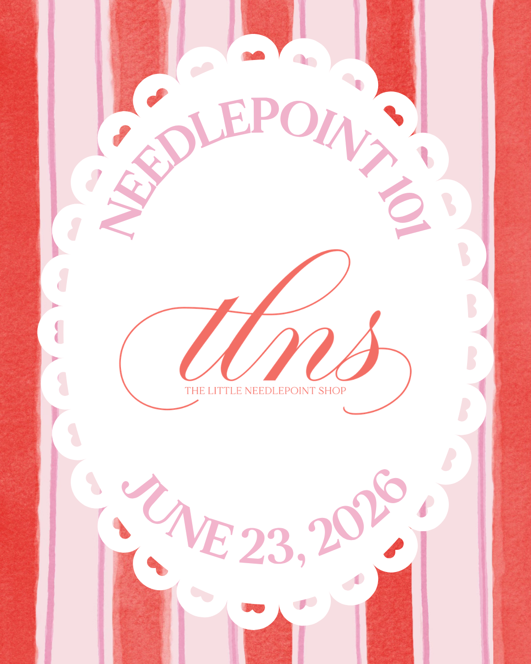 Needlepoint 101 - June 23 at 6PM