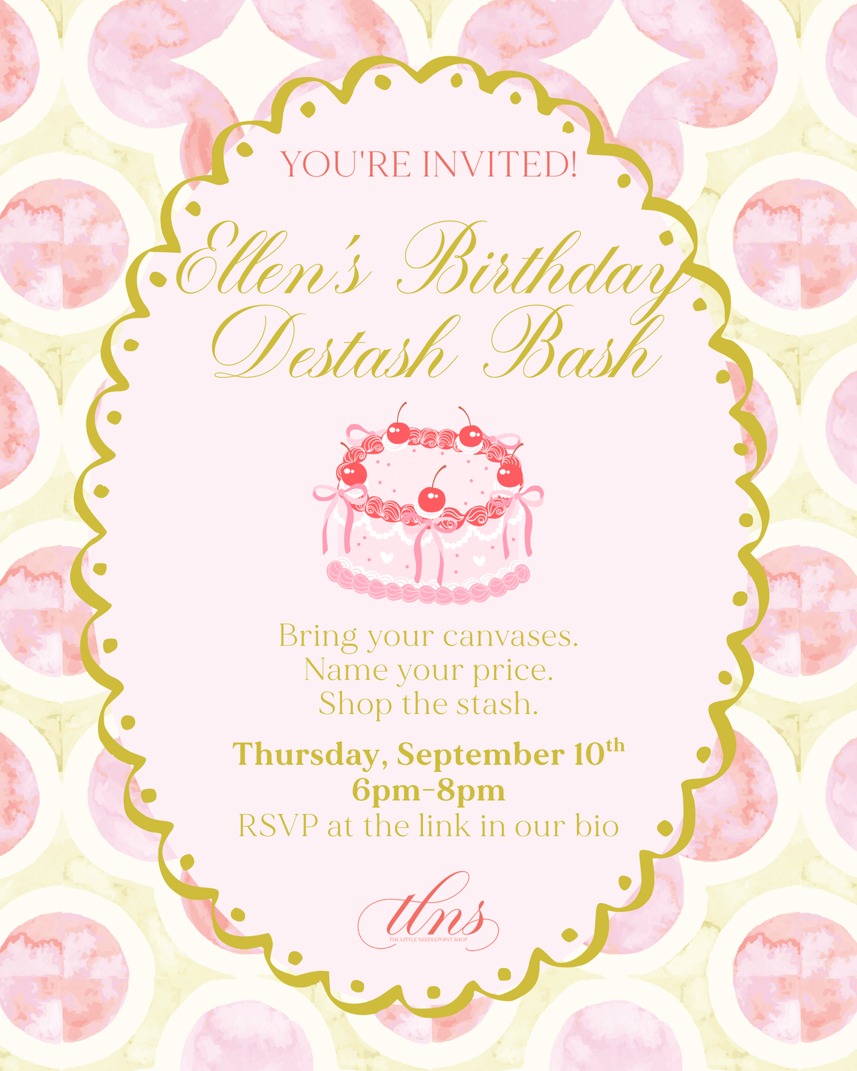 Ellen’s Birthday Destash Bash!