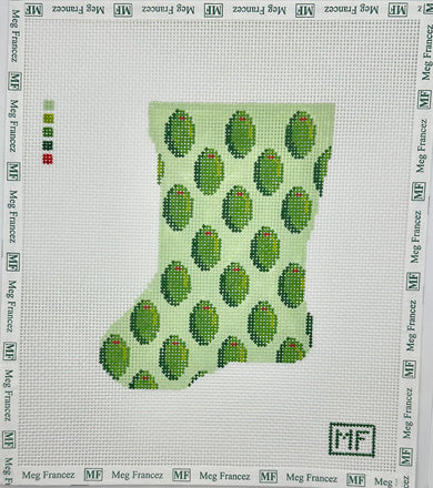 Mini Stocking-Olive