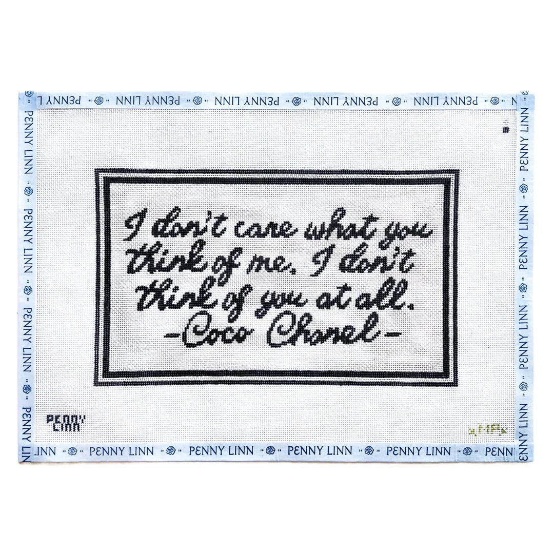 I Don't Care What You Think Of Me Pillow
