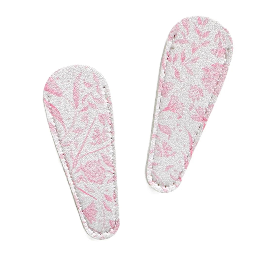 Pink Needlepoint Print Scissor Case