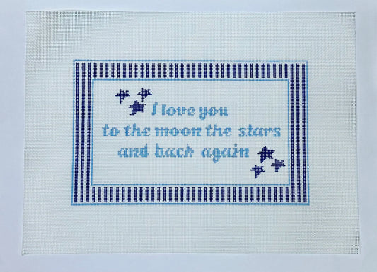 I Love You to the Moon & Back, Blue
