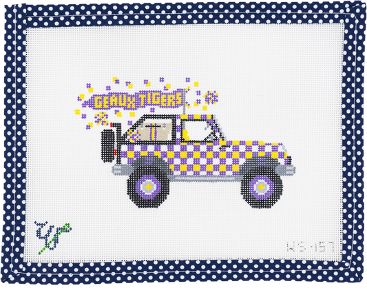 LSU Jeep