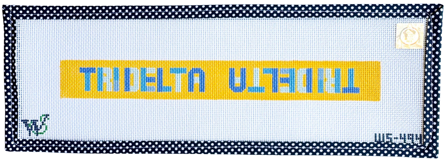 Delta Delta Delta Key Fob