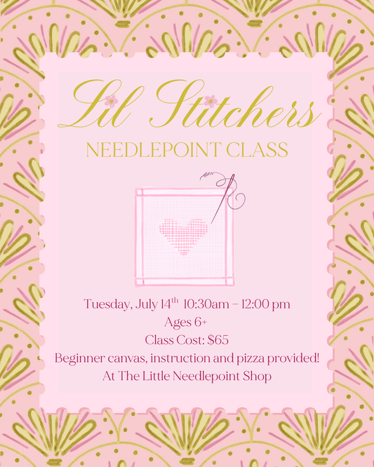 Lil Stitchers - July 14 at 10:30AM