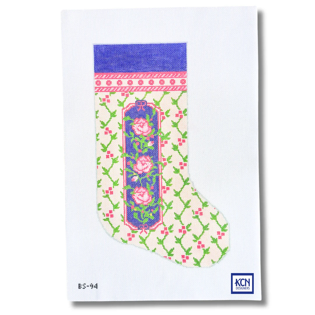 Over the Moon Rose Bauble Stocking