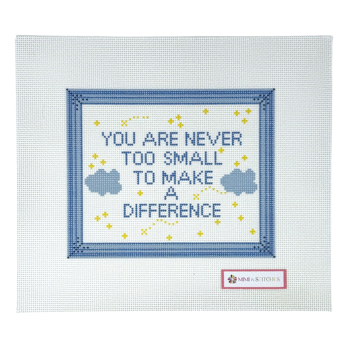 Never Too Small Blue