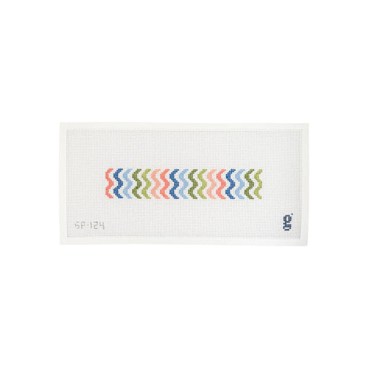 Rainbow Squiggle Key Fob
