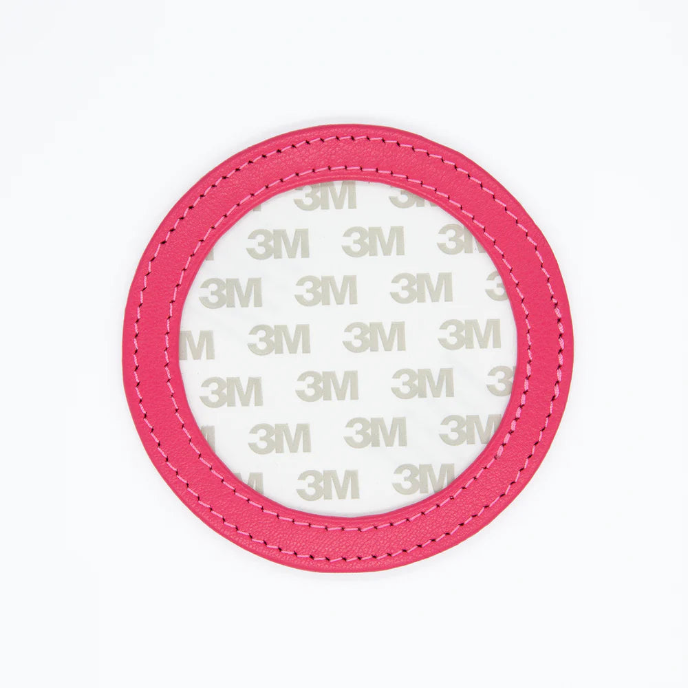 Leather Self-Finishing Round Magnet
