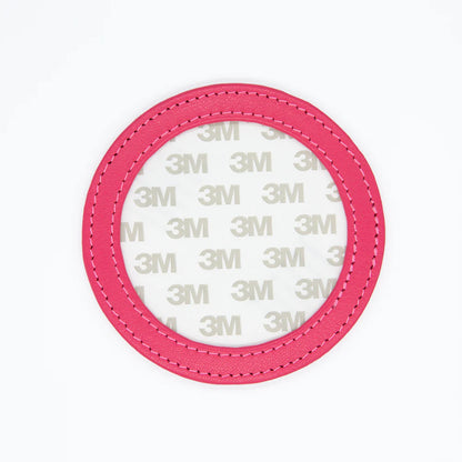 Leather Self-Finishing Round Magnet