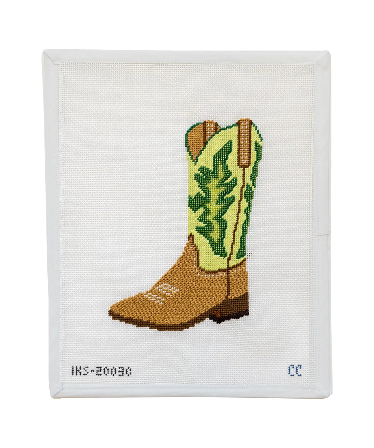 Green Cowboy Boot