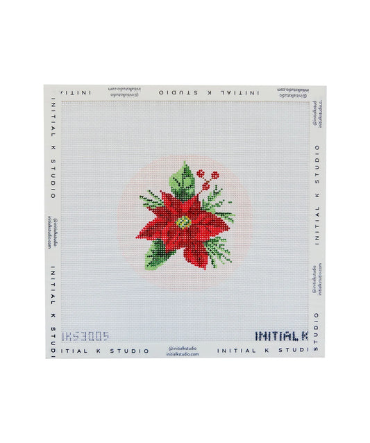 Pink Poinsettia Ornament