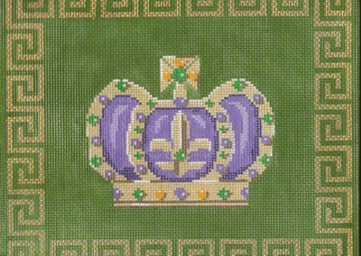 Mardi Gras Crown with Border-Medium