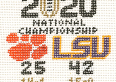 LSU Championship Score