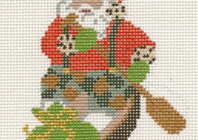 Santa in Pirougue
