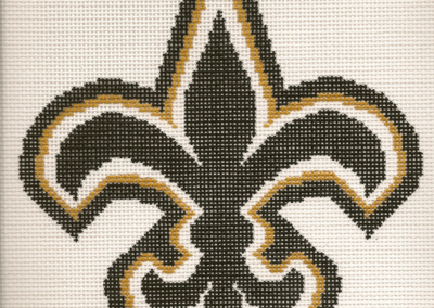 Saints Fleur de Lis-14 mesh