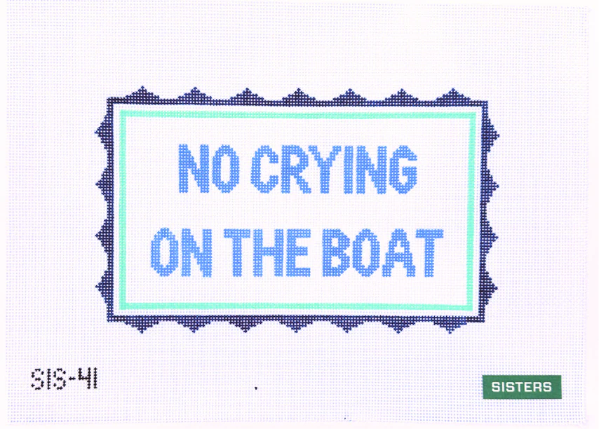 No Crying on the Boat