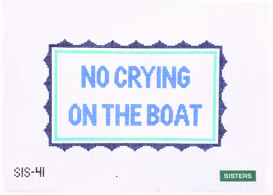 No Crying on the Boat