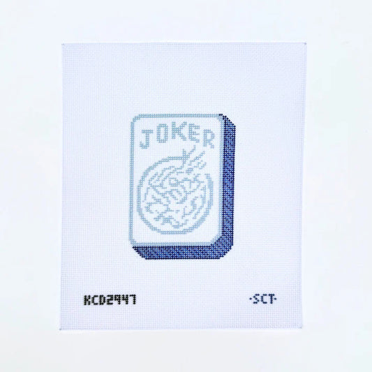 Blue and White Mahjong Joker