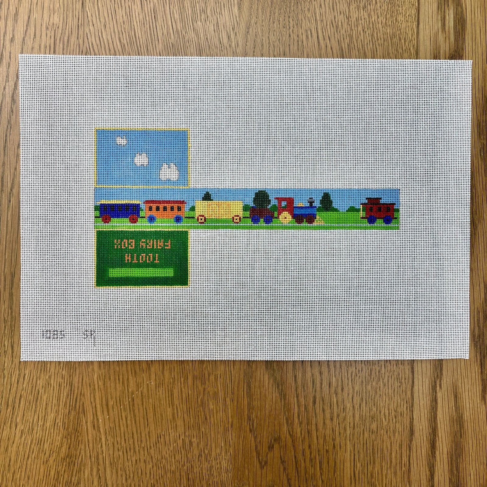 Train Tooth Fairy Box – The Little Needlepoint Shop