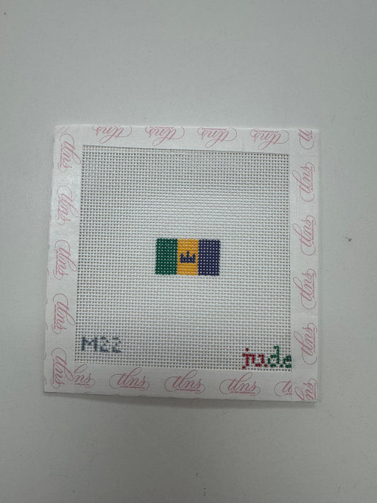 Mini Mardi Gras Flag