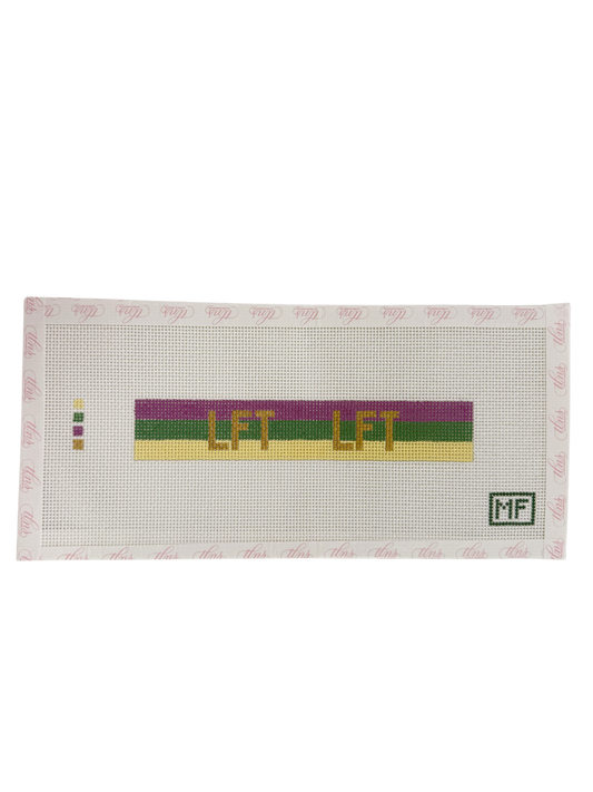 MF x TLNS LFT Keychain (Purple/Green/Yellow)