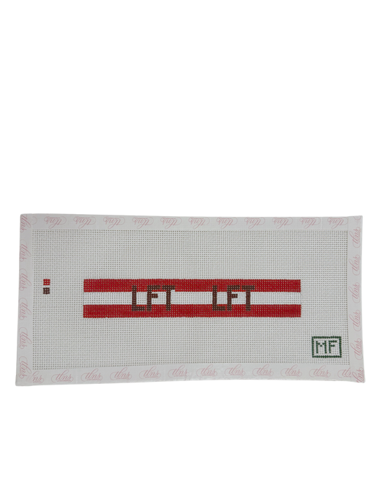 MF x TLNS LFT Keychain (Red/White/Black)