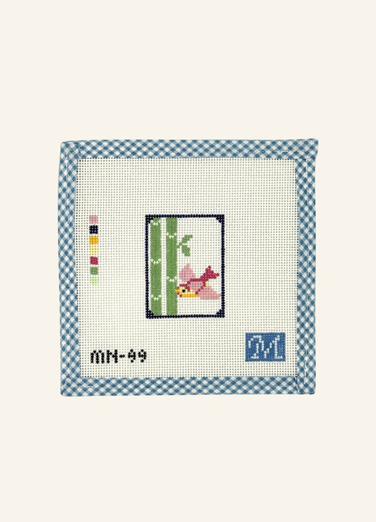 Bird Bam Mahjong Tile