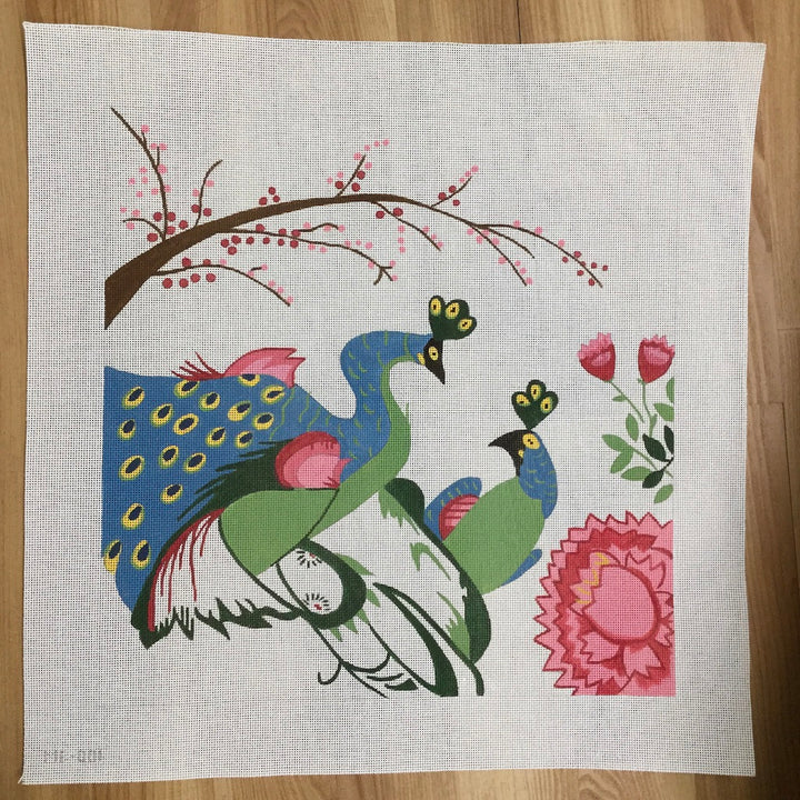 Peacocks in Love