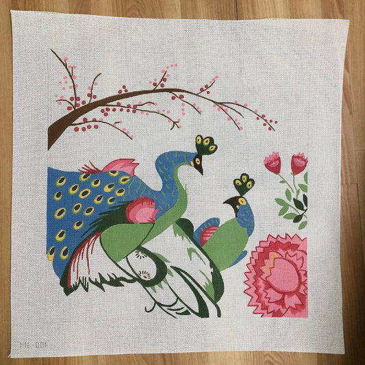 Peacocks in Love