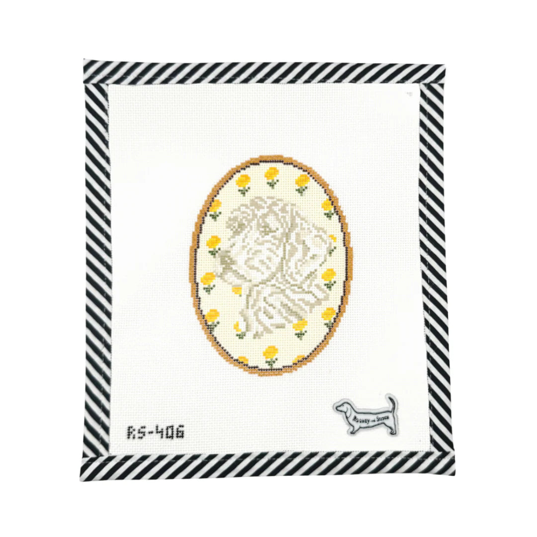 The Doodle Flower Cameo