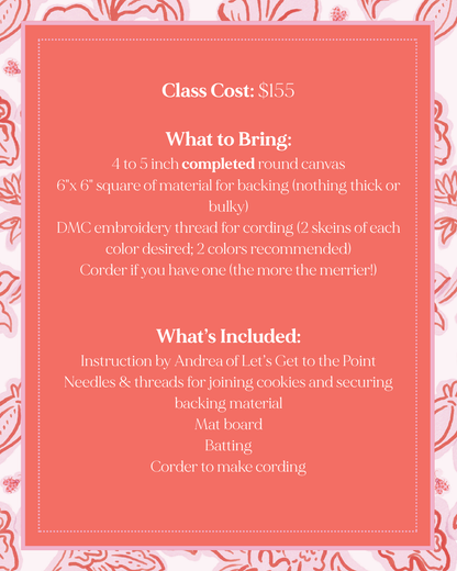 Round Finishing Class - August 29