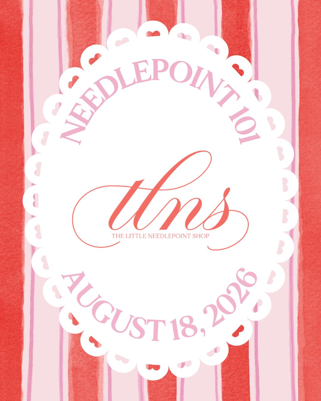 Needlepoint 101 - August 18 at 6PM