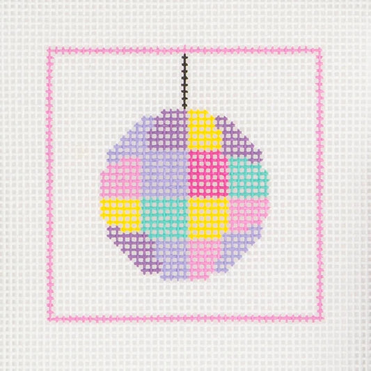 DeElda Beginner Needlepoint Kit-Disco Ball