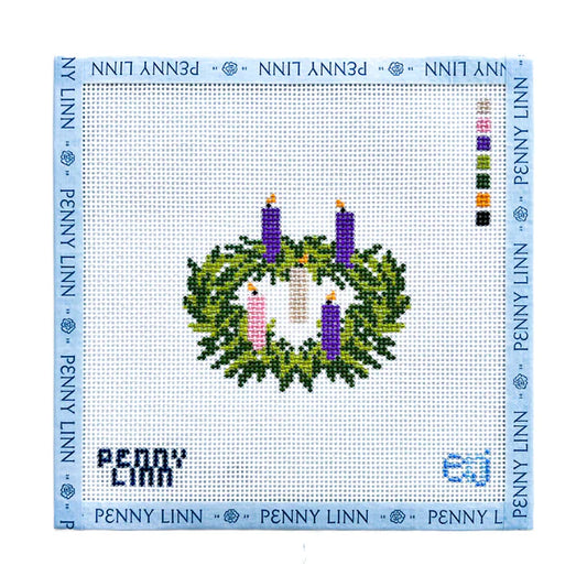 Advent Wreath with Candles