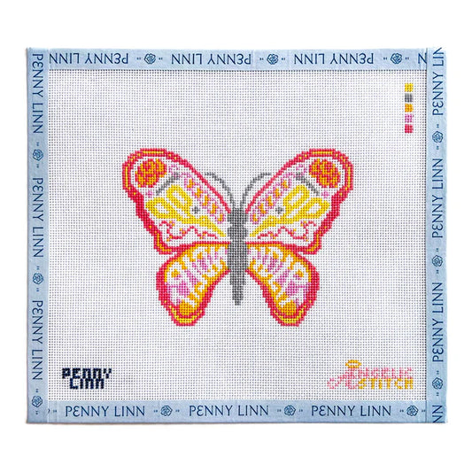 Needlepoint Butterfly-Groovy