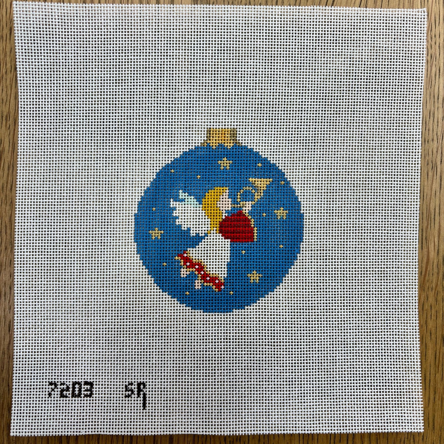 Angel with Horn-3.25” round