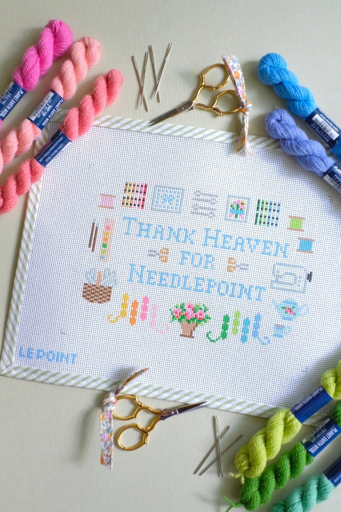 Thank Heaven for Needlepoint