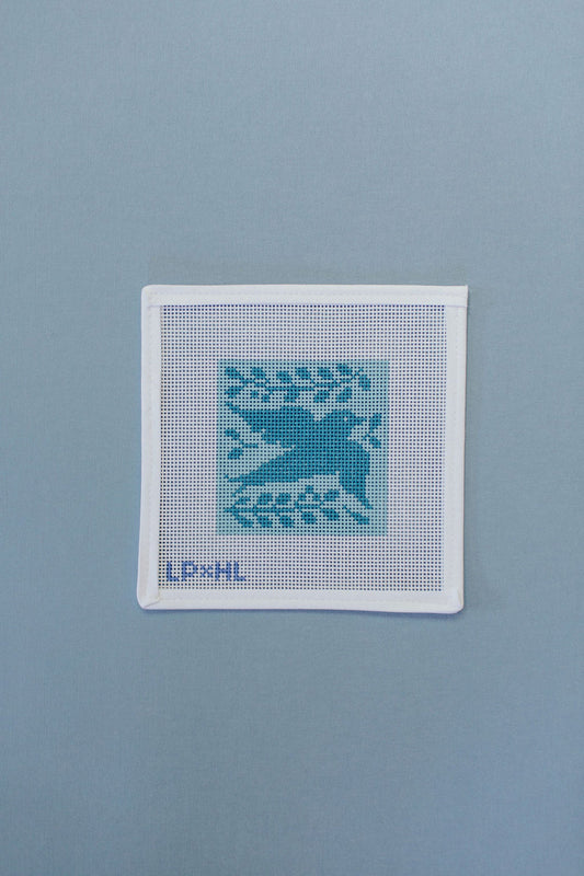 Le Point Studio + Hibiscus Linens Dove Blue